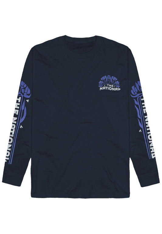 The National - Turn off the House Navy - Longsleeve | Neutral-Image